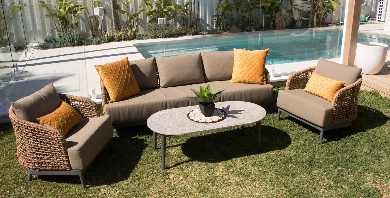 Balmain Lounge Set Outdoor Furniture Taren Point