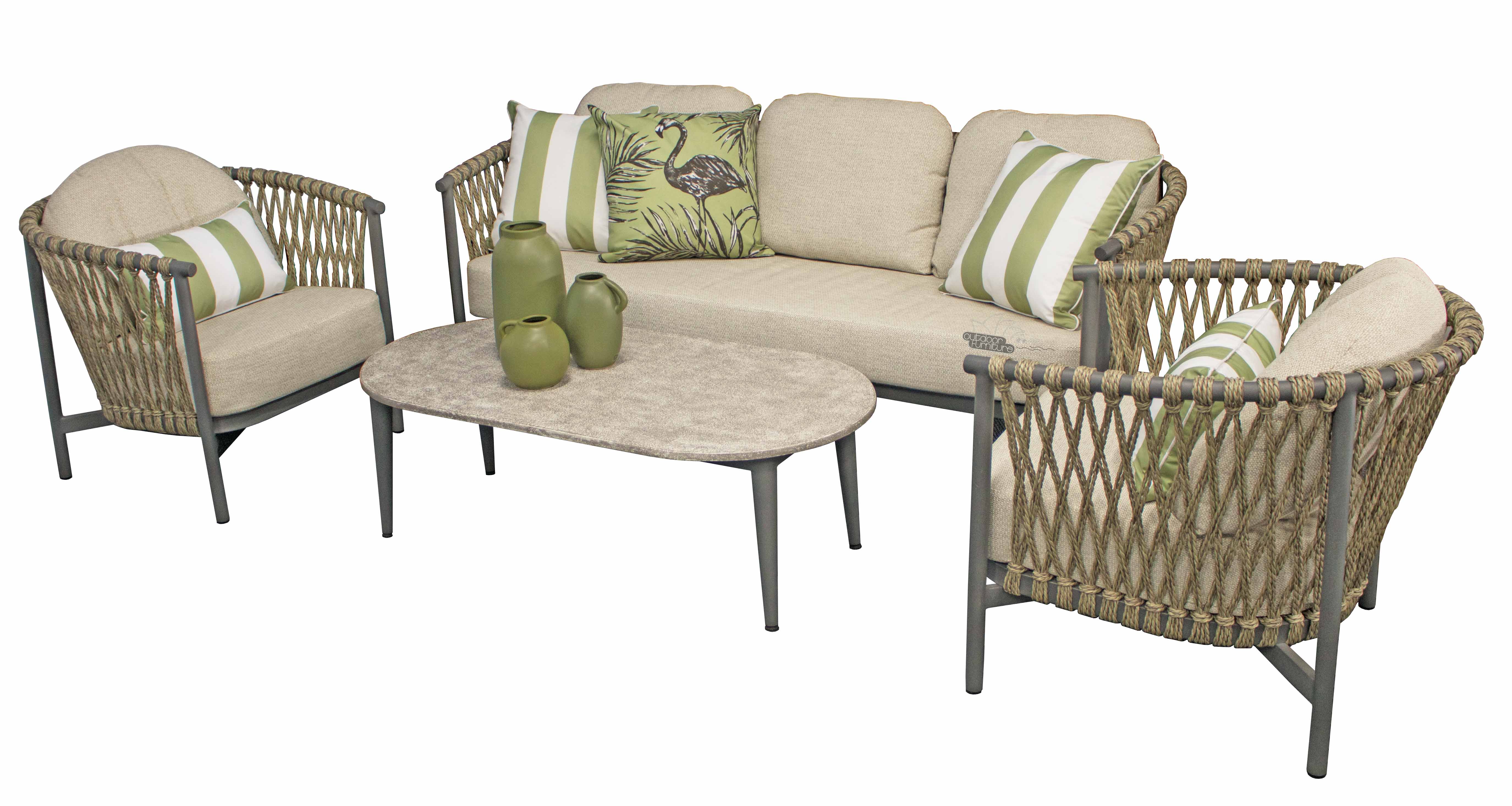 Senja Lounge Set Outdoor Furniture Taren Point