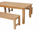 Teak Bench Set