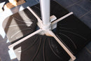 Regis 3m Square Umbrella - White Frame
