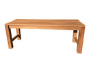 Teak Backless Bench