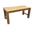 Teak Backless Bench