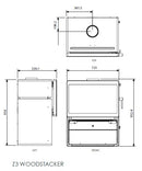 Blaze Z3 Woodheater