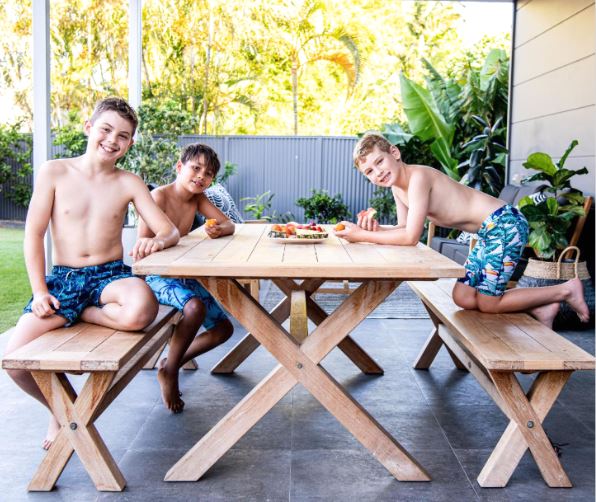 Calibri Teak Dining Set