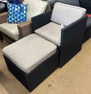 Space Lounge Chair and Ottoman