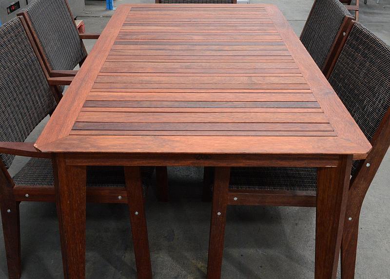 Kwila seater Table $600 Outdoor Furniture Taren Point