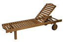 Teak Sunlounge