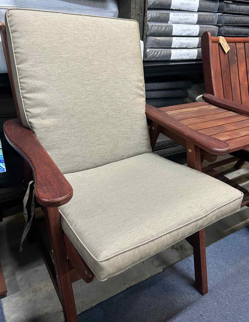 Outdoor high back chair cushions clearance australia top