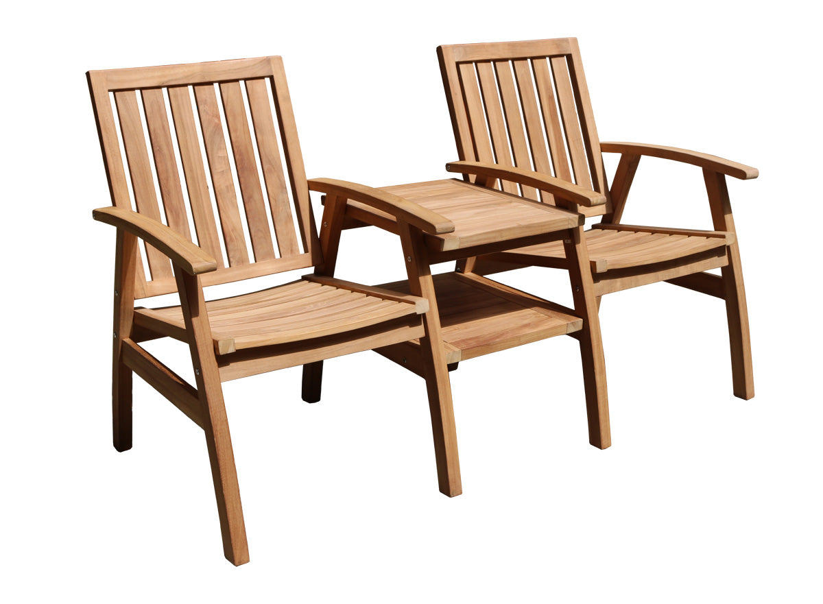 Teak Jack and Jill Outdoor Furniture Taren Point