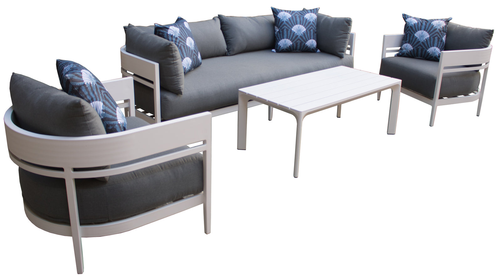Kingfisher Lounge Set Outdoor Furniture Taren Point