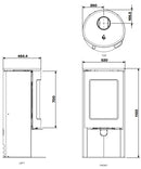 Nectre Form 2 Woodheater