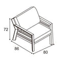 New York Lounge -Charcoal