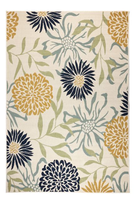 Outdoor Floral Rug