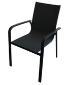 Pandora Black Sling Chair