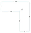 Premium L_shape Lounge Covers - Special Order