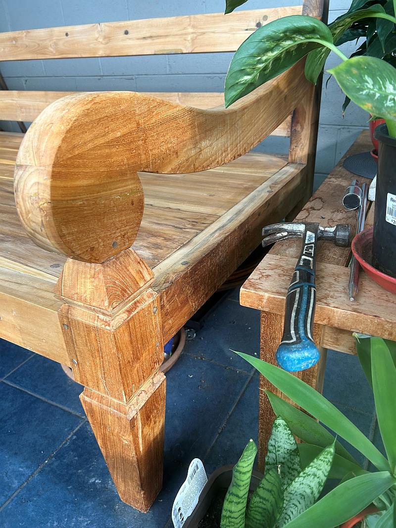 Recycled Teak Daybed