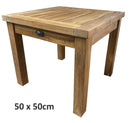Teak 50 x 50 Coffee Table