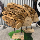 Teak Fish Sculpture 'Ikan'