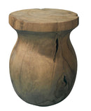 Teak Log Stools