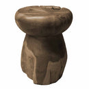 Teak Log Stools