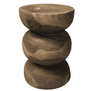 Teak Log Stools