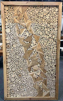 Teak Wall Art - Milkyway