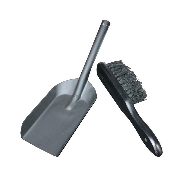Ash Bucket with Shovel & Brush