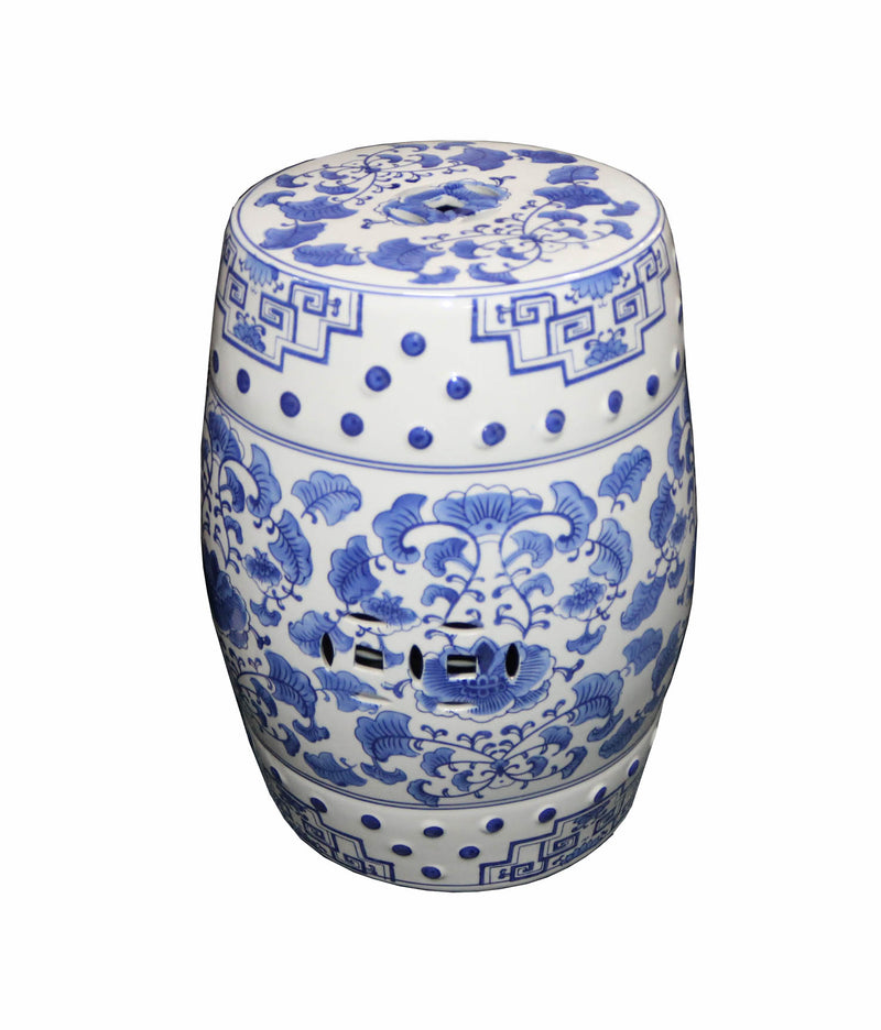 Ceramic shop drum stool