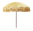 Hula Raffia Beach Umbrella