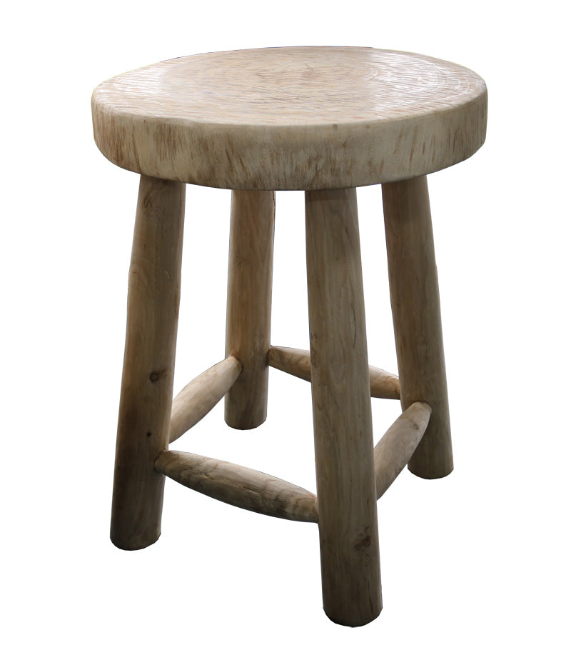 Log Style Stool