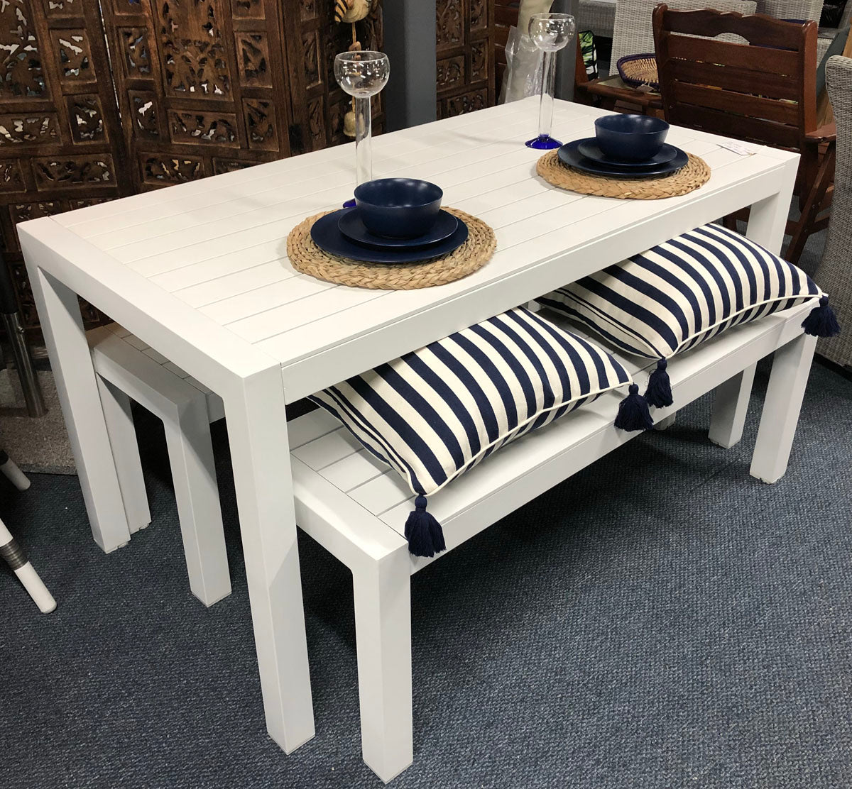 Mudgee Bench Set Outdoor Furniture Taren Point