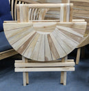 Teak 70cm Folding Table